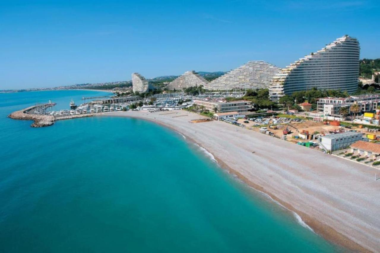 Charmant studio proche de Nice à 300m des plages Apartamento Villeneuve-Loubet Exterior foto